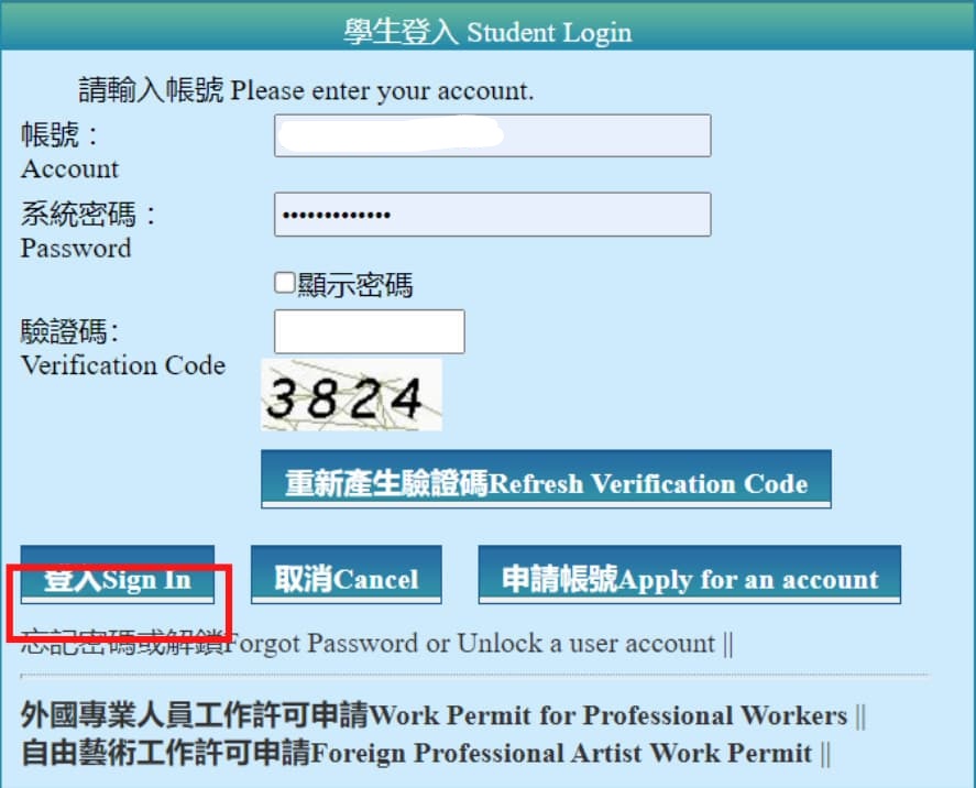 Hướng dẫn đăng ký giấy phép lao động (work permit) cho du học sinh Đài Loan 6