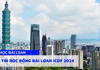 Thông tin học bổng Đài Loan ICDF 2024