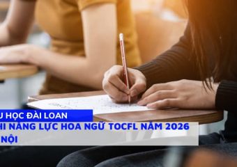 Lịch thi năng lực Hoa Ngữ TOCFL năm 2026 tại Hà Nội