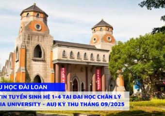 Thông tin tuyển sinh hệ 1+4 tại Đại học Chân Lý (Aletheia University – AU) kỳ Thu tháng 09/2025