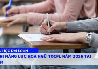 Lịch thi năng lực Hoa Ngữ TOCFL năm 2026 tại TP. HCM