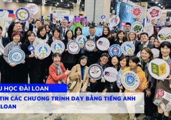 [UPDATE 2026] Các chương trình dạy bằng tiếng Anh tại Đài Loan