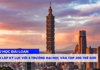 Đài Loan lập kỷ lục với 4 trường đại học vào top 200 thế giới