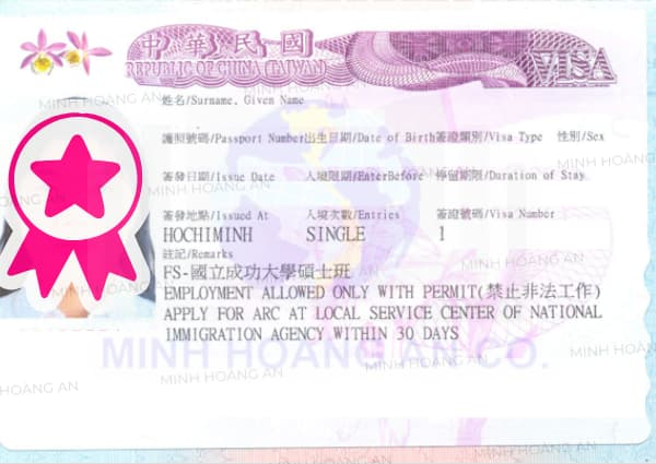 Hướng dẫn nộp Visa du học Đài Loan và Những điều cần biết 5 Hướng dẫn nộp Visa du học Đài Loan và Những điều cần biết 5